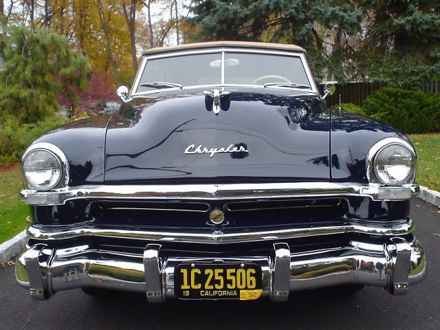 1952 Chrysler windsor convertible #5